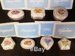 (13) LIMOGES Trinket Box DAUGHTERS OF THE AMERICAN REVOLUTION DAR limited 1981