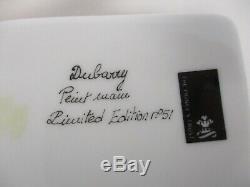 1997 Dubarry Peint Main France Limoges Lmt Ed #51 Masks Bette Midler Trinket Box