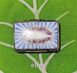6 Limoges Eximious Trinket Box 1 Heart Trinket Box Unmarked