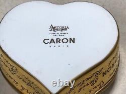 ARTORIA Limogeges France Trinket Box for CARON Paris Perfume Rare Limited