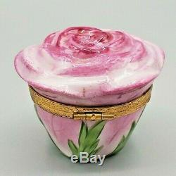 ARTORIA Pink Rose Limoges Box