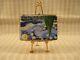 Atelier De Limoges France Peint Main Painting Trinket Box On Easel Euc