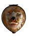 Antique French Limoges Trinket Box Amazing Lion