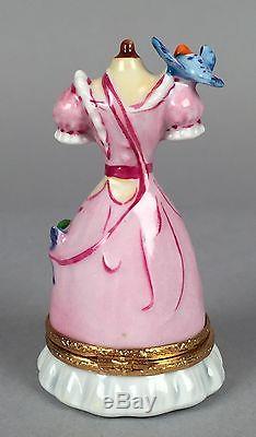 Artoria Cinderella Dress Trinket Box Limoges France Walt Disney LE 579 SIGNED