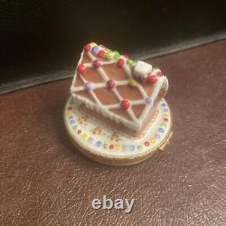 Artoria Gingerbread House Limoges Box 2013 France Trinket Box Rings Rare