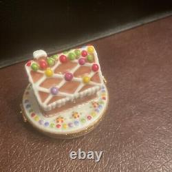 Artoria Gingerbread House Limoges Box 2013 France Trinket Box Rings Rare