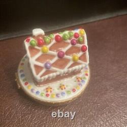 Artoria Gingerbread House Limoges Box 2013 France Trinket Box Rings Rare