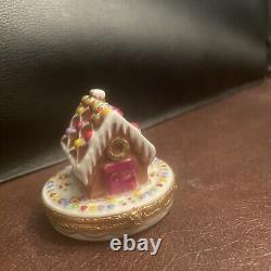 Artoria Gingerbread House Limoges Box 2013 France Trinket Box Rings Rare