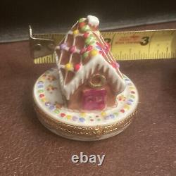 Artoria Gingerbread House Limoges Box 2013 France Trinket Box Rings Rare