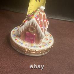 Artoria Gingerbread House Limoges Box 2013 France Trinket Box Rings Rare