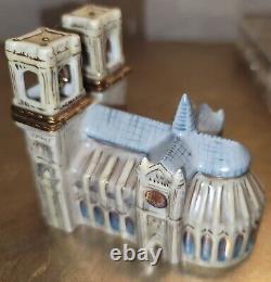Artoria Limoges Ltd Ed 272/1000 Notre Dame Cathedral Trinket Box Collectible