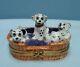 Artoria Limoges Peint Main Disney 101 Dalmatians Trinket Pill Box L. E. 158/1500