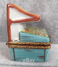 Artoria Limoges Trinket Box French Cheese Stand SIGNED LE 43/ 265