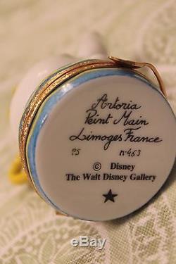 Artoria Mrs Potts Beauty and Beast Trinket Box Limoges France Walt Disney SIGNED