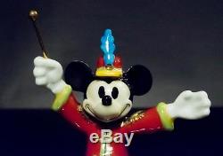 Artoria Porcelain Disney Limoges Box, Mickey Mouse, the Band Leader #73