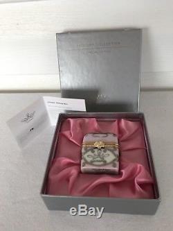 Authentic FRENCH LIMOGES BOX Trunk Floral Perfume Princess Diana ALTHORP Special