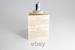 Authentic Limoge Box, France. Bride and Groom on Wedding Cake. CUTE
