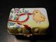Authentic Limoges Trinket Box France Pv Carton Of Easter Eggs