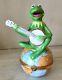 Bernardaud Limoges Trinket Box Kermit On Top Of The World First Edition Numbered
