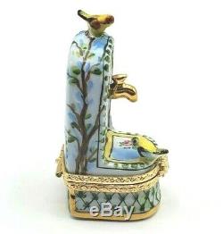 Babylon Style Water Fountain Limoges Box (RETIRED)