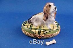 Basset Hound Dog Breed Canine FRENCH LIMOGES box