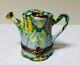 Beautiful Limoges France Watering Can Trinket Box