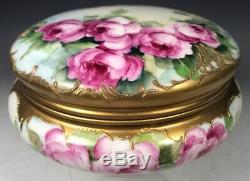 Beautiful Limoges trinket box