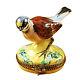 Bird New French Porcelain Limoges Box Authentic Trinket Snuff