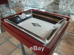 CARTIER Limoges'Diamond' Cartier Porcelain Ashtray Trinket Dish Platter Tray