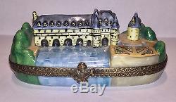 CHTEAU DE CHENONCEAU CASTLE Loire Valley France CHANILLE Limoges Box 77 n. 166