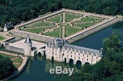 CHTEAU DE CHENONCEAU CASTLE Loire Valley France CHANILLE Limoges Box 77 n. 166