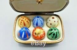 Carton of Easter Eggs Limoges Box