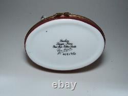 Cat Pierre Arquie Limoges France Ltd Ed 068/750 Trinket Box Peint Main