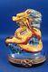 Chinese Dragon With Thunderball French Limoges Box