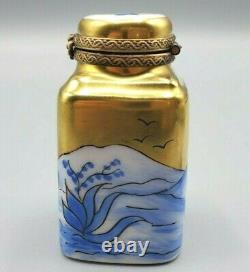Chinese Vase with Removable Fish Limoges Box (RETIRED)