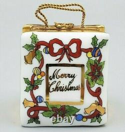 Christmas Shopping Bag Limoges Box