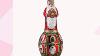 David Strand Kurt Adler Glass Faberge Santa Noel Ornament 6 9 Inch