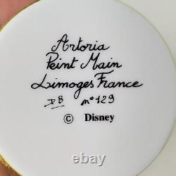 Disney Artoria Golf Au Pluto Porcelaine De Limoges France Trinket Box Peint Main