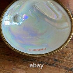 Dubarry Limoges Gold Clamshell With Pearl Trinket Box Peint Main