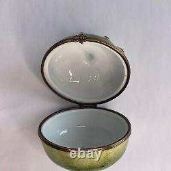 Dubarry Limoges Porcelain Squash Trinket Box