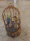 Dumont Limoges France Trinket Box Birdcage Bird Clasp Numbered Limited Edition