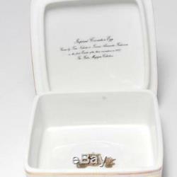Faberge Limoges France La Seynie Imperial Coronation Egg Trinket Box