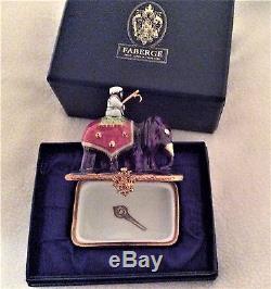 Faberge Limoges small elephant box-boxed like new