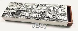 Fornasetti Citta DI Carte Trinket Box Black/white 300 Oldrare Made In Italy