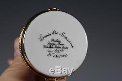 French Accents Trinket Box from Limoges Franc Peint Main