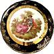 French Limoges Hand Painted Gold Trim Trinket, Jewelry Box Or Candy Dish New
