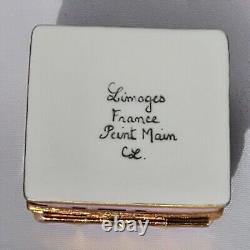 French Limoges Trinket Box French Fruit Macarons Cookies In Gorgeous Box &fruits