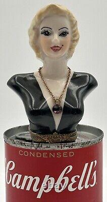 Gerard Ribierre Peint Main Limoges France Marilyn Monroe Trinket Box Necklace