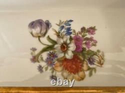 Gorgeous Large Limoges French Hand Painted Porcelain Trinket Box
