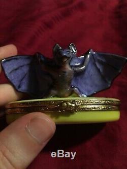 Halloween Bat Limoges Box